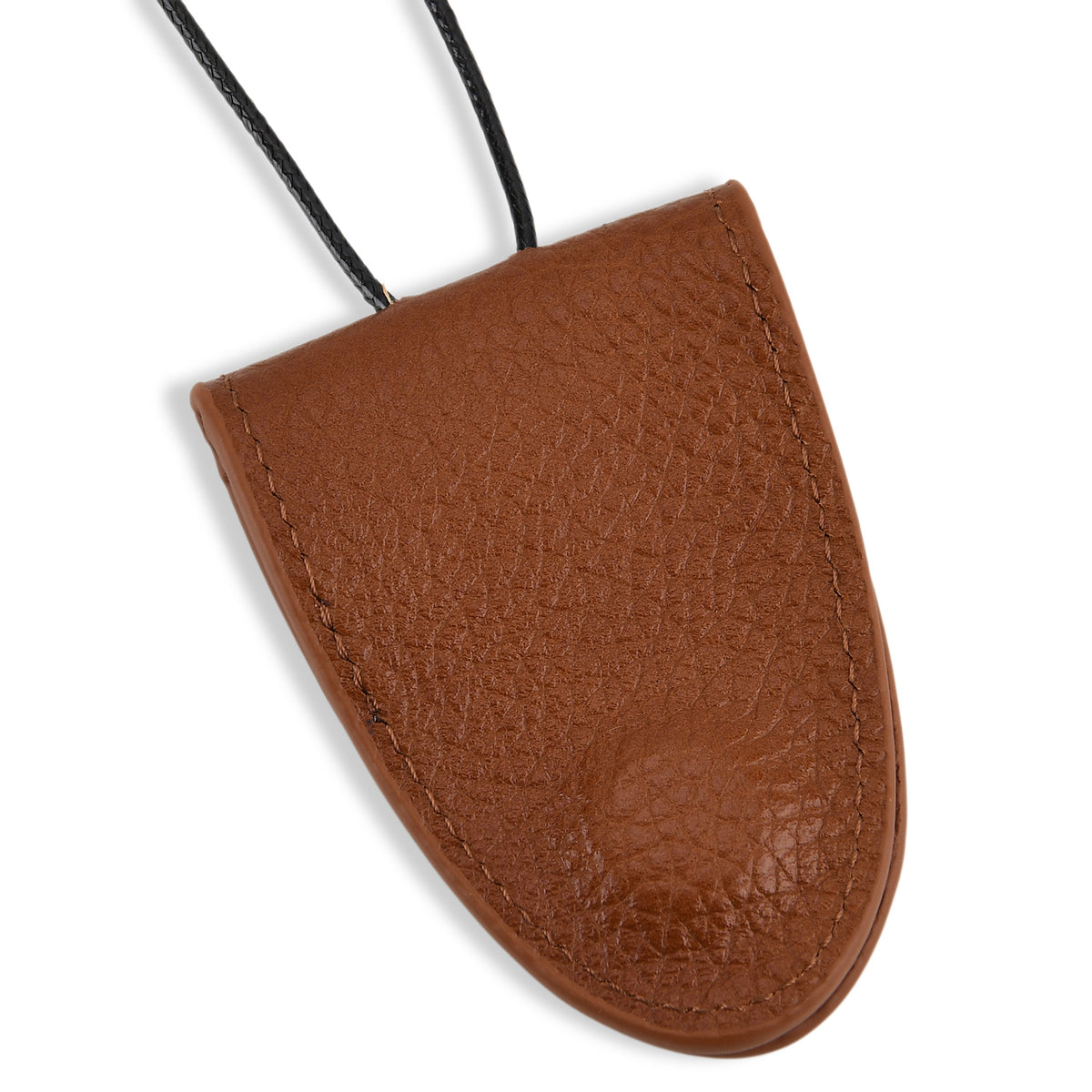 Genuine Leather Magnetic Sunglass Holder Strap - Brown 8413788 5