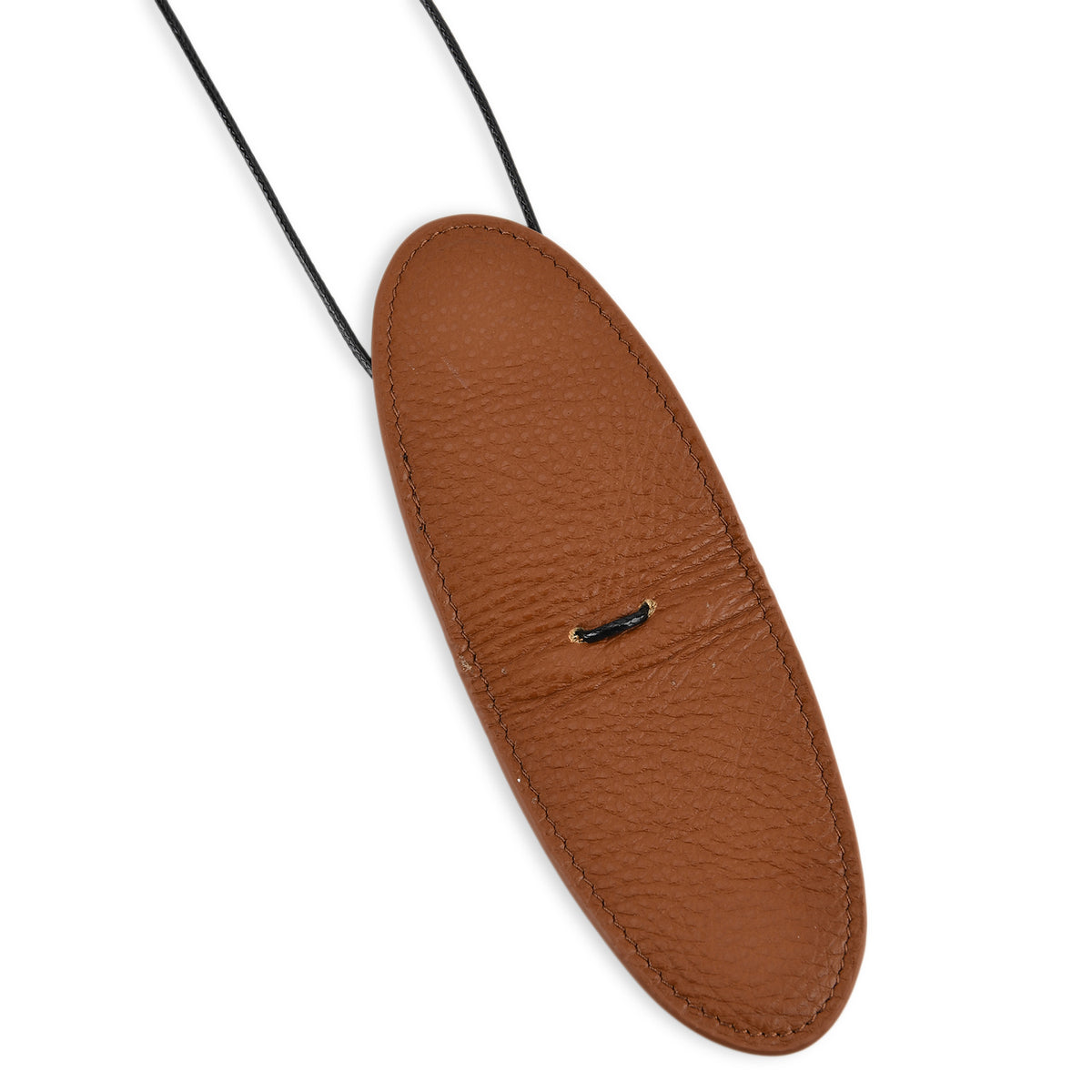 Genuine Leather Magnetic Sunglass Holder Strap - Brown 8413788 6