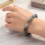 Tucson Preview- Natural Type A Jadeite Bracelet (Size - 7) with Dragon Lock 140.00 Ct._8414779_2