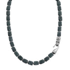 Tucson Preview- Natural Type A Jadeite Necklace (Size - 20) with Dragon Lock 400 Ct._8414785