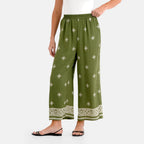 La Marey Placement Print Trouser (Size 8 to 14) - Green_8415013_3