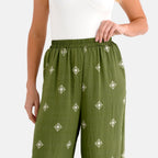 La Marey Placement Print Trouser (Size 8 to 14) - Green_8415013_5