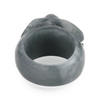Natural Olmec Jade Carved Elephant Ring 85.00 Ct._8415916_4
