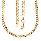 9K Yellow Gold Flat Curb Chain (Size - 16) with Lobster Clasp, Gold Wt. 5.78 Gms_8416826_3