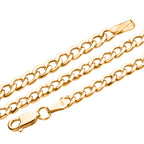 9K Yellow Gold Flat Curb Chain (Size - 16) with Lobster Clasp, Gold Wt. 5.78 Gms_8416826_4