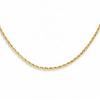 Maestro Collection - 9K Yellow Gold Rope Necklace with Spring Ring Clasp_8416908_4