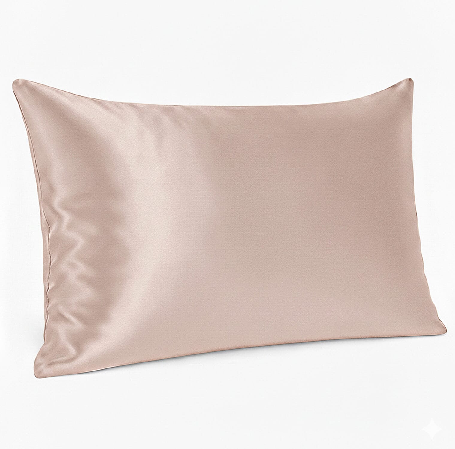 LA Marey Signature 100% Mulberry Silk Pillow Case with Button (Size 75x50 cm) - Beige V32513955 0