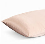 LA Marey Signature 100% Mulberry Silk Pillow Case with Button (Size 75x50 cm) - Beige_8419133_1