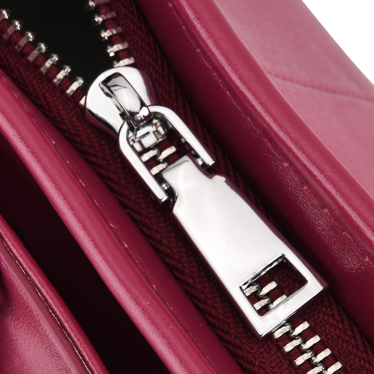 Limited Edition Designer Inspired - Premium Leather Shoulder Bag with Dual Interchangeable Straps - Fuchsia 8419391 8