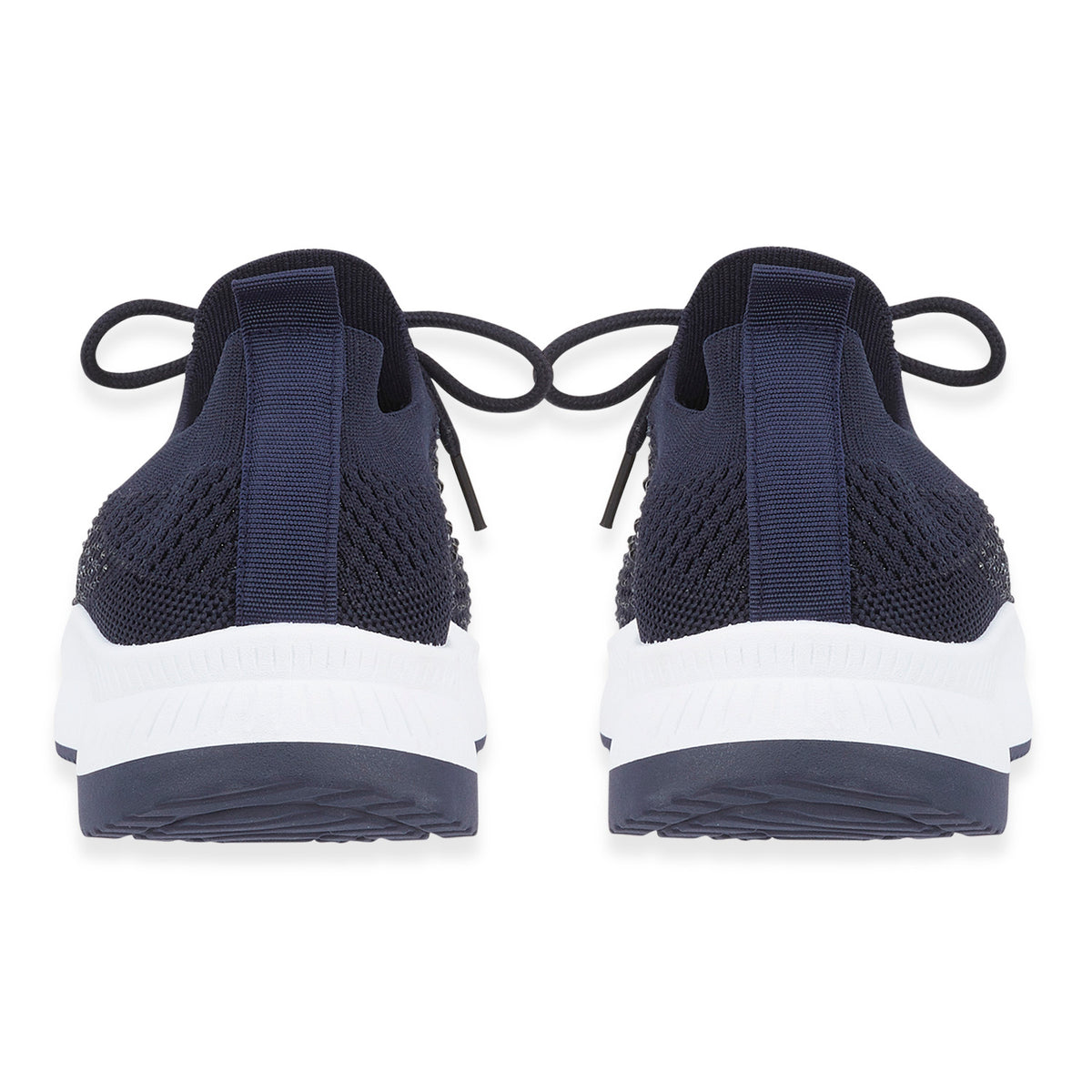 Calypso Light Weight Lace Up Trainer With Diamante Detailing (Size 7) - Navy V32512565 2
