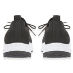 Calypso Light Weight Lace Up Trainer With Diamante Detailing (Size 4) - Black_8419518_2