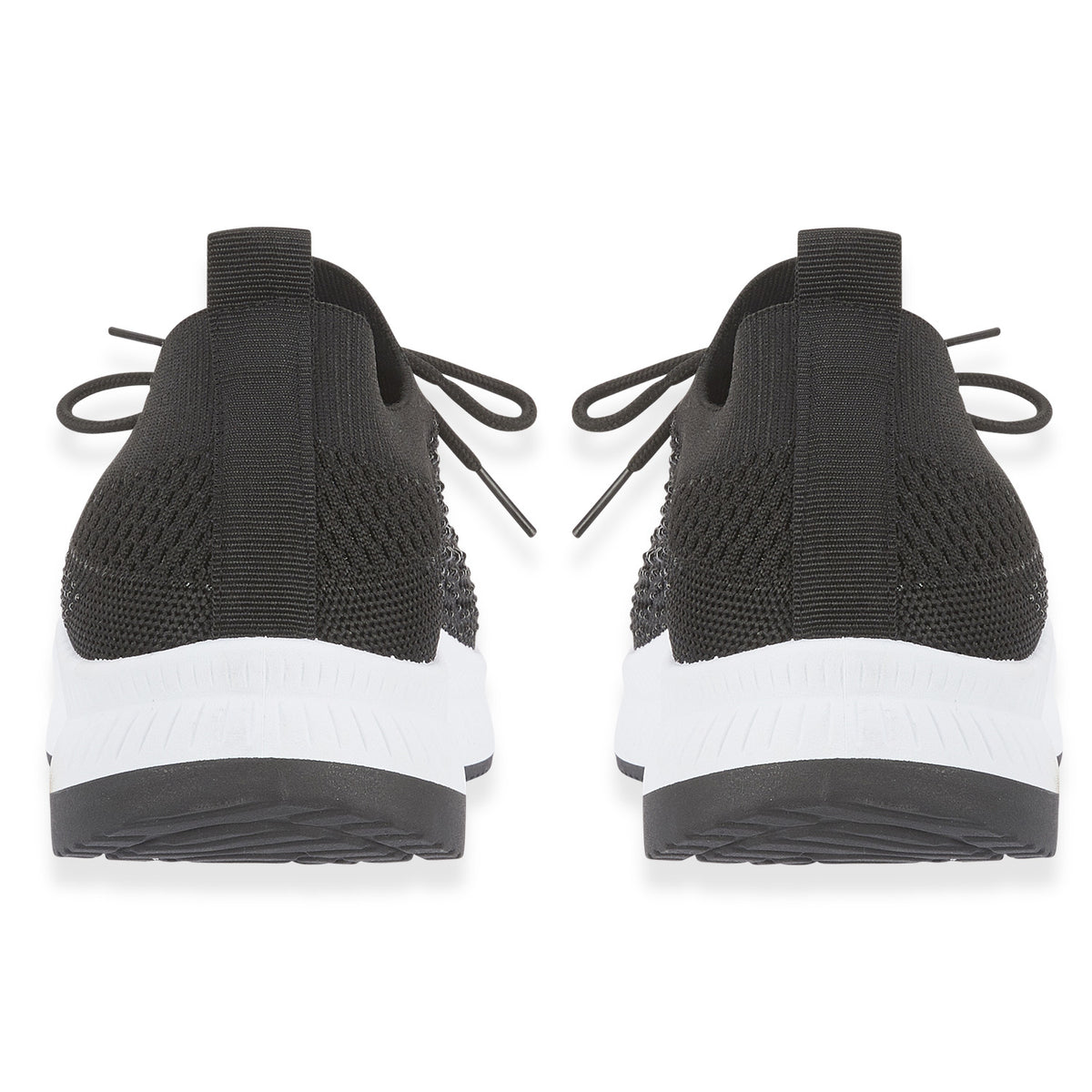 Calypso Light Weight Lace Up Trainer With Diamante Detailing (Size 5) - Black V32512640 2