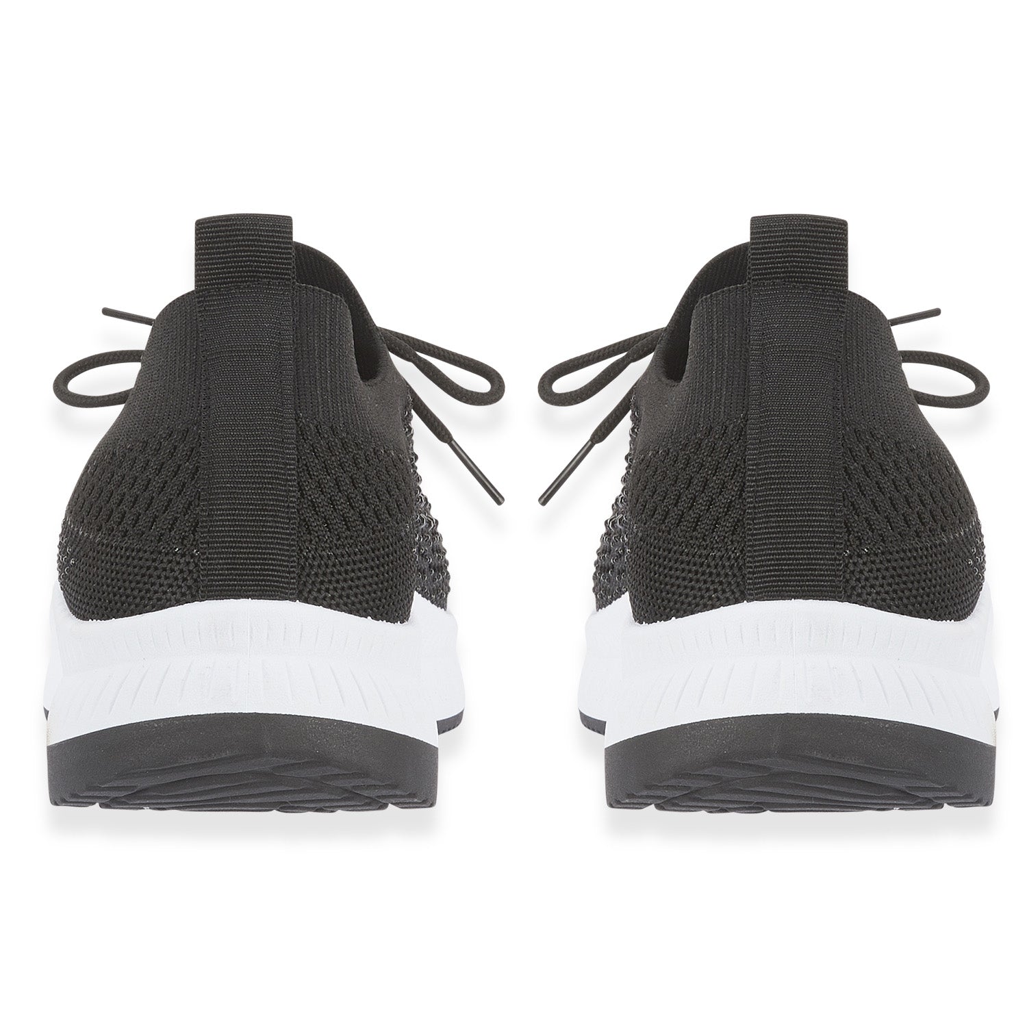 Calypso Light Weight Lace Up Trainer With Diamante Detailing (Size 5) - Black V32512640 2