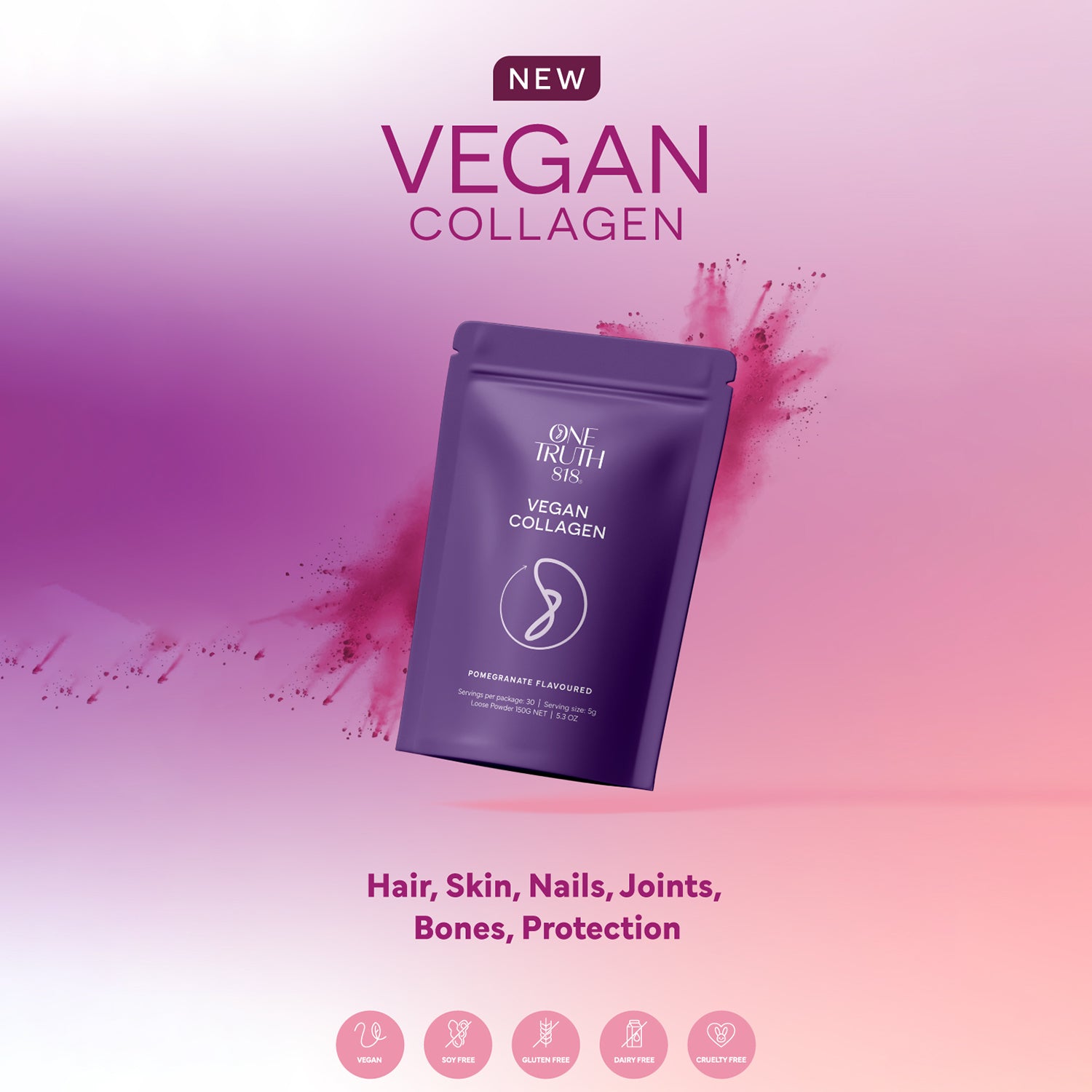 One Truth 818 Vegan Collagen Drink 8420160 5
