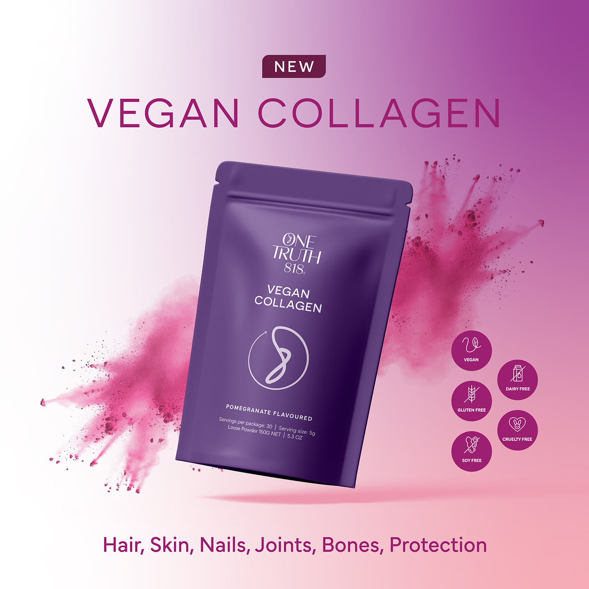One Truth 818 Vegan Collagen Drink 8420160 6