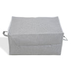 Patterned Storage Box (Size 60x30x45 cm) - Gray_8420255_4