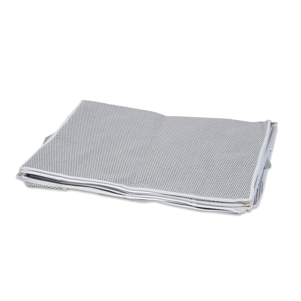 Patterned Storage Box (Size 60x30x45 cm) - Gray_8420255_6
