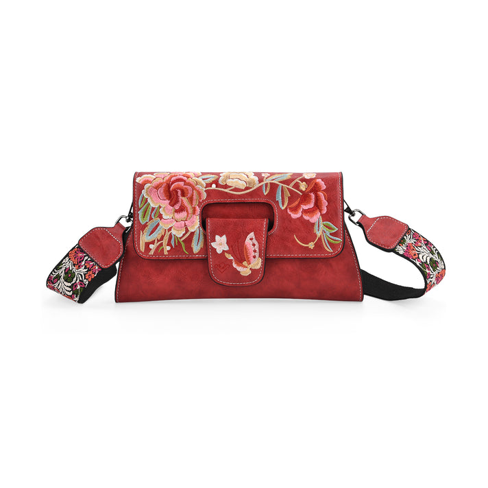 Floral Embroidered Crossbody Bag 8420425 1
