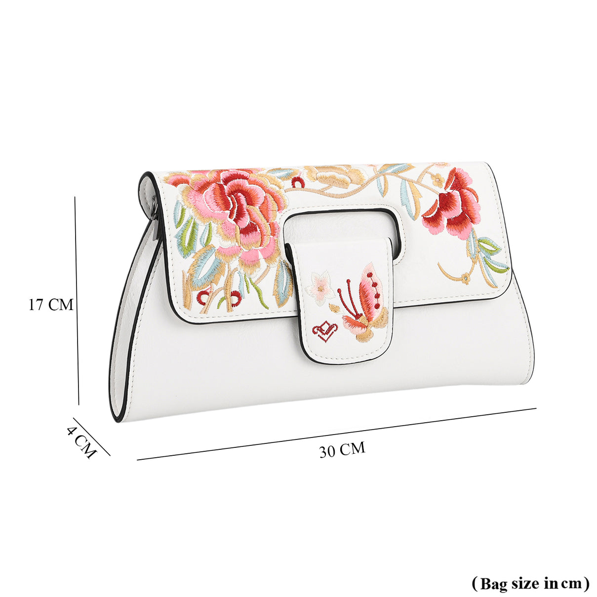 Floral Embroidered Crossbody Bag V32519029 7