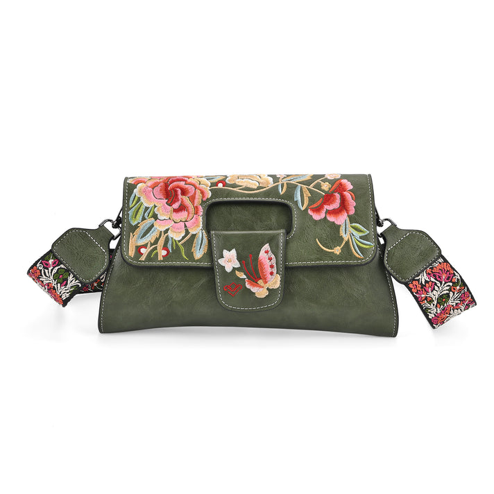 Floral Embroidered Crossbody Bag 8420425 1