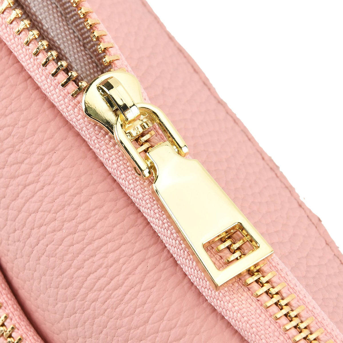 100% Genuine Leather Designer Minimalist Sling Shoulder Bag -  Pink 8420491 8