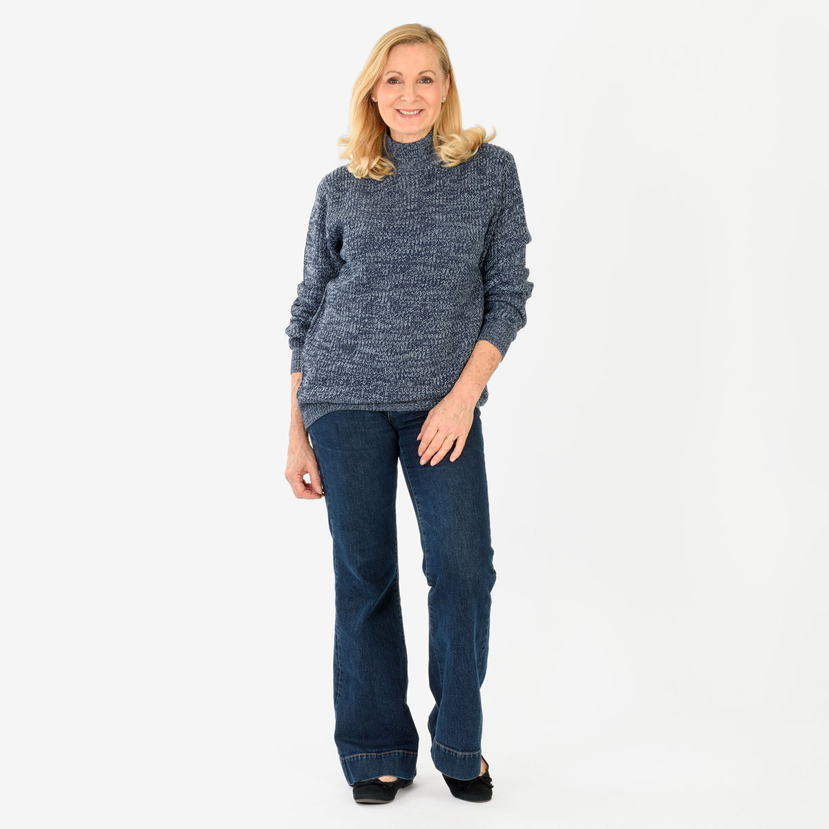 Limited Stock Smog Super Soft Jumper (Size 8 to 10) - Denim Blue V32515827 1