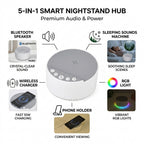 LIVMORE Bluetooth Speaker (Size 1x57 cm) - White & White_8422549_4