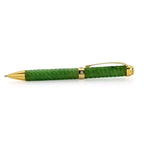 Enhanced Green Jade & White Crystal Ballpoint Pen_8422664_3