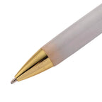 Natural White Jadeite & White Crystal Ballpoint Pen_8422667_4