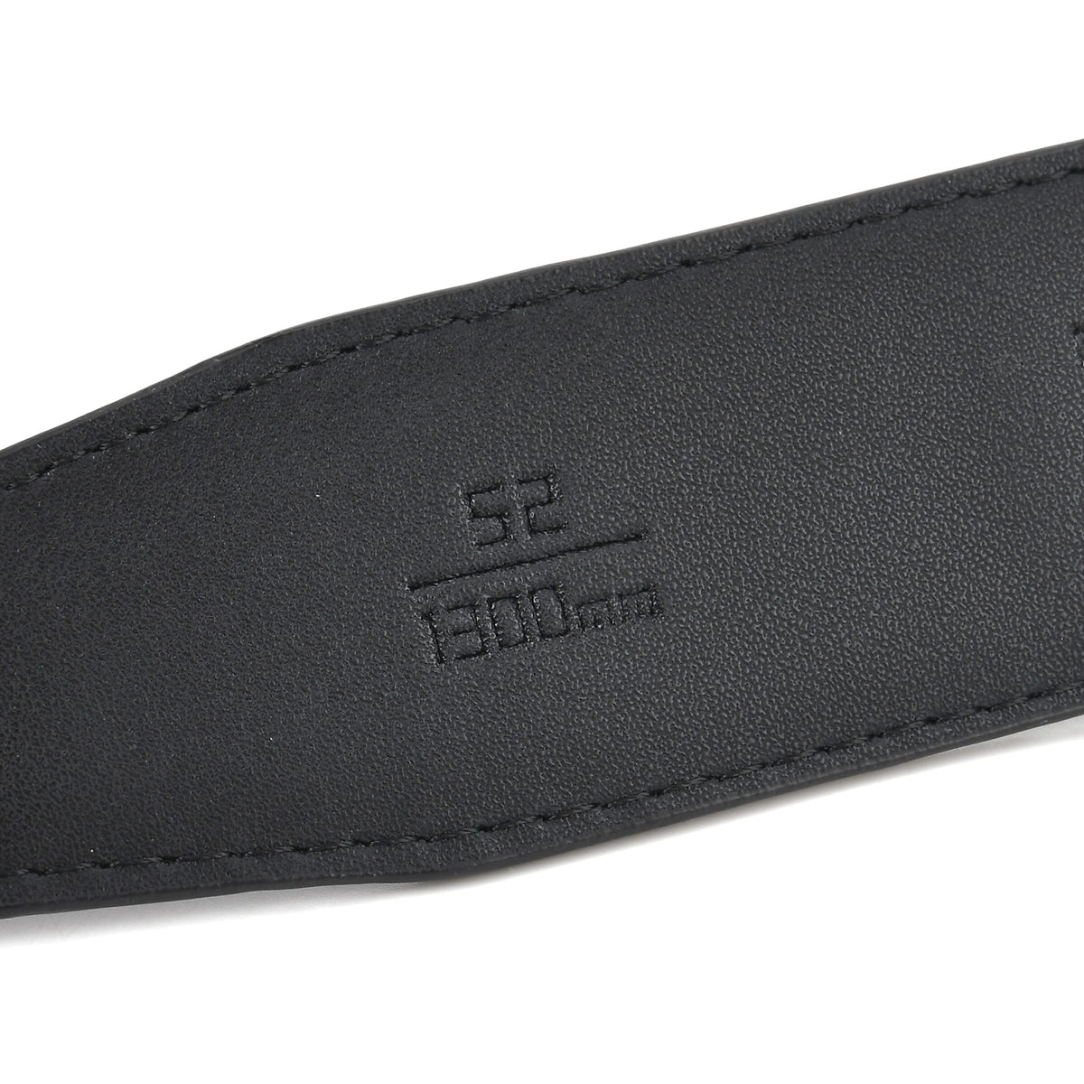 Genuine Leather Sleek Gunmetal Buckle Belt In Gift Box (130cm) - Gunmetal V32563747 7