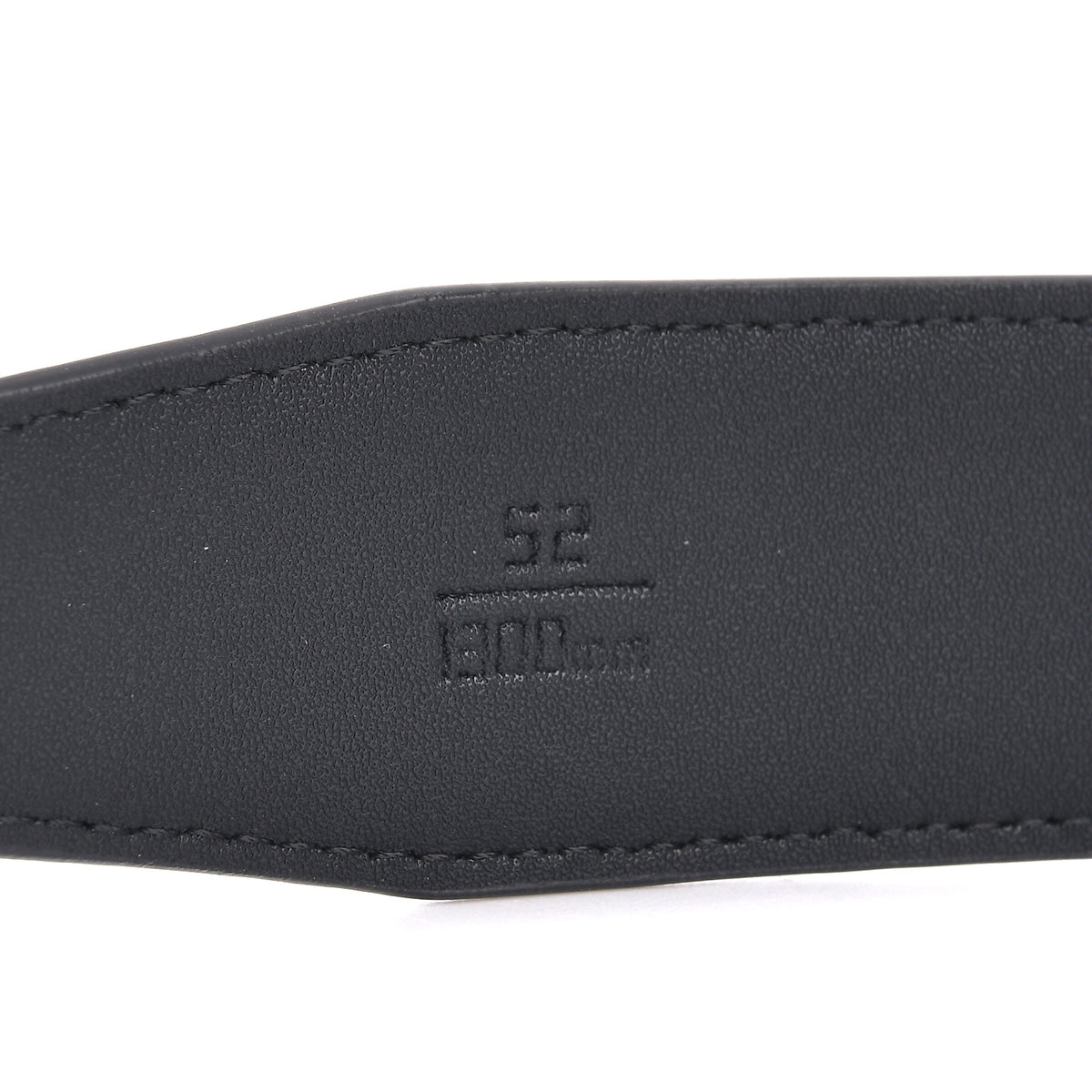 Genuine Leather Sleek Gunmetal Buckle Belt In Gift Box (130cm) - Black V32567779 7