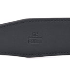 Genuine Leather Sleek Gunmetal Buckle Belt In Gift Box (130cm) - Black_8426264_6