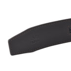 Genuine Leather Sleek Gunmetal Buckle Belt In Gift Box (130cm) - Dark Brown_8426266_6