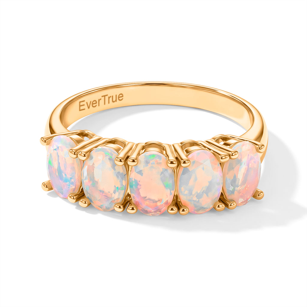 EverTrue Ethiopian Opal Fancy Ring Pure Yellow Brass  1.750  Ct._8426807