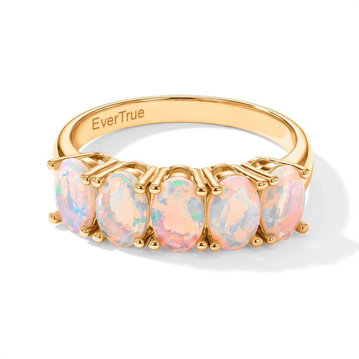 EverTrue Ethiopian Opal Fancy Ring Pure Yellow Brass  1.750  Ct. 8426807 0