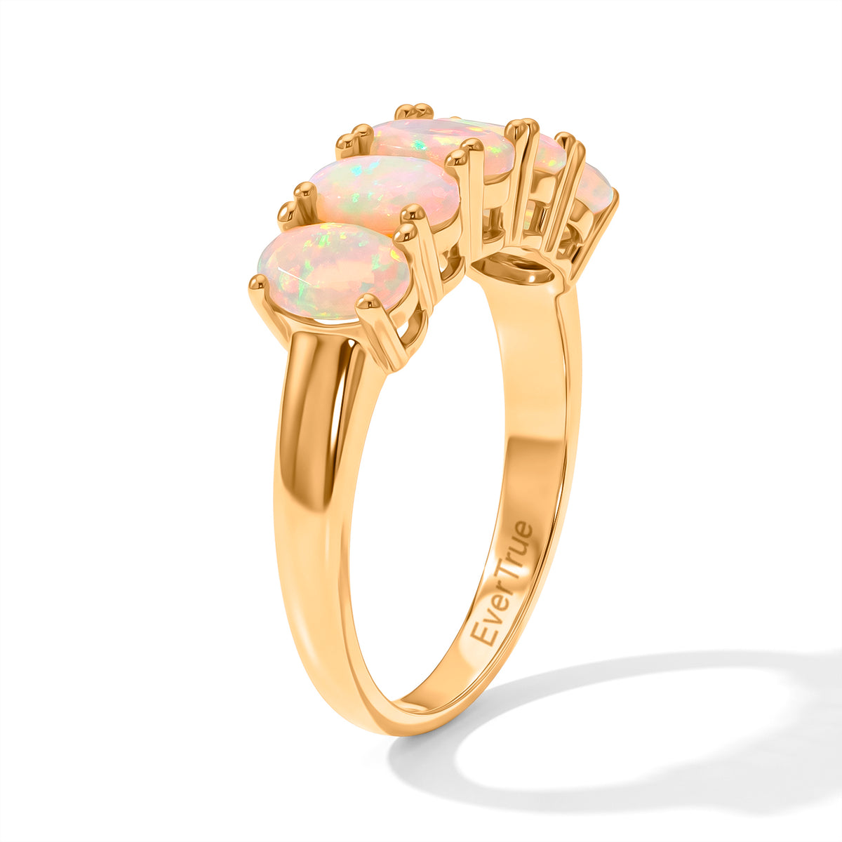 EverTrue Ethiopian Opal Fancy Ring Pure Yellow Brass  1.750  Ct. 8426807 3