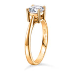 Biggest Deal of 2026 - Moissanite Round 6mm Solitaire Ring in Yellow Gold Overlay 1.00 Ct._8426878_3