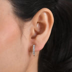 EverTrue - Natural White Diamond Hoop Earring in White Tone_8426918_1