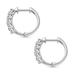 EverTrue - Natural White Diamond Hoop Earring in White Tone_8426918_3