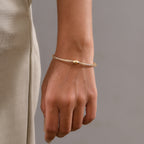 Rachel Galley 9K Yellow Gold Bangle, Gold Wt.0.96 Gms_8427362_2
