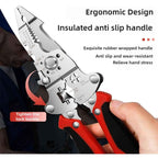 Foldable Wire Stripper - Blue