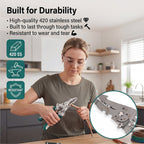 Professional Foldable Multi-Functional Wire Stripper & Cutter - Green
