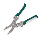 Professional Foldable Multi-Functional Wire Stripper & Cutter - Green