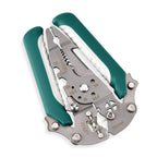 Professional Foldable Multi-Functional Wire Stripper & Cutter - Green