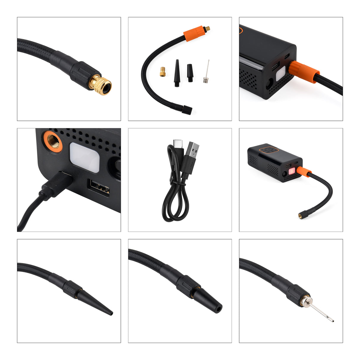 Digital Tyre Inflator, Portable Air Compressor Car Tyre Pump 8427417 8