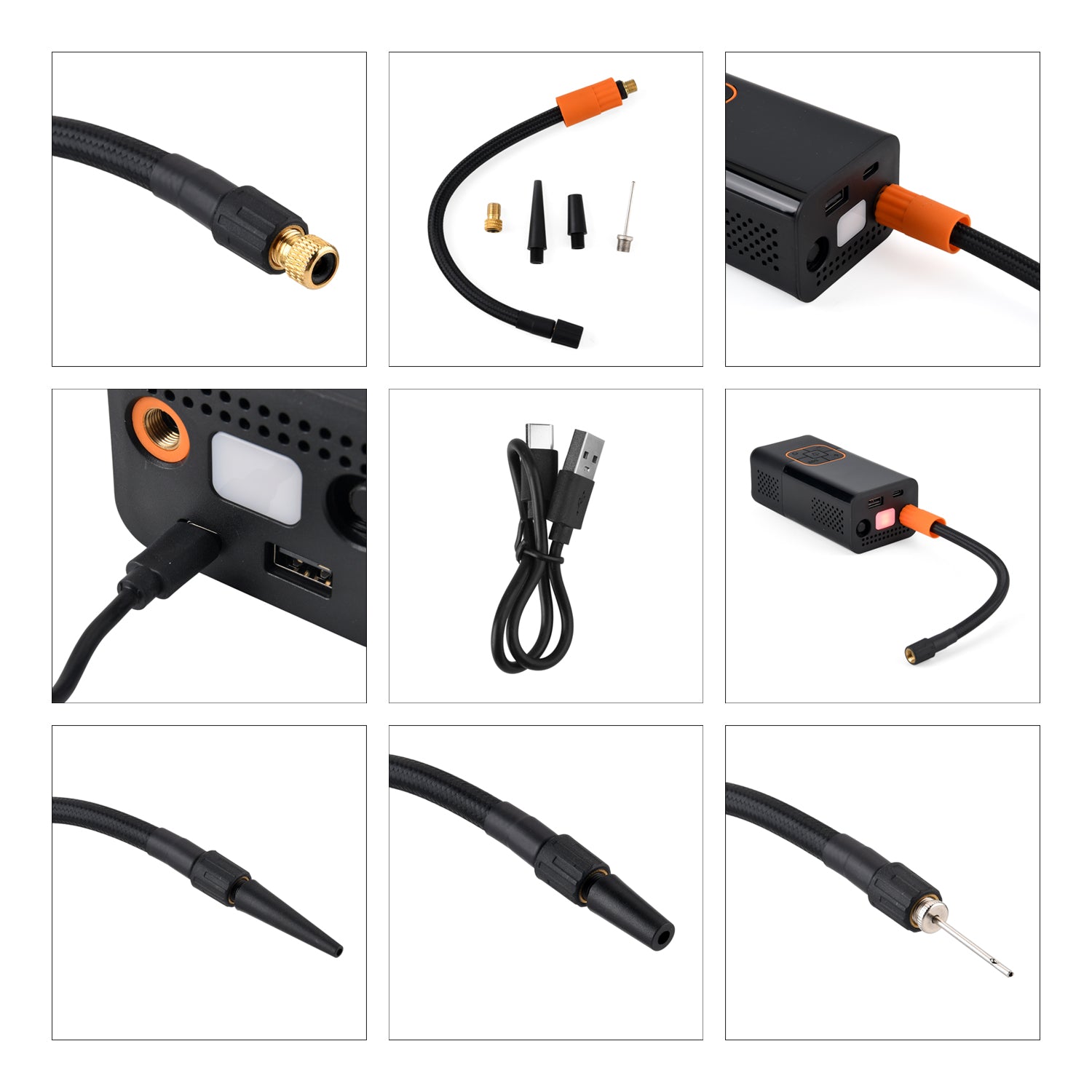 Digital Tyre Inflator, Portable Air Compressor Car Tyre Pump 8427417 8