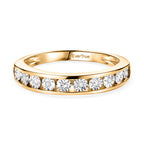 EverTrue - Natural White Diamond Half Eternity Band Ring_8427749