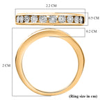 EverTrue - Natural White Diamond Half Eternity Band Ring_8427749_5
