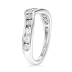 EverTrue White Diamond Wishbone Band Ring in White Tone_8427776_3