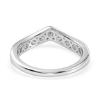 EverTrue White Diamond Wishbone Band Ring in White Tone_8427776_4